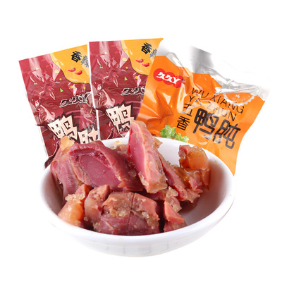 久久丫鴨肫小包裝500g 香辣與麻辣交織的鴨肉零食新體驗(yàn)